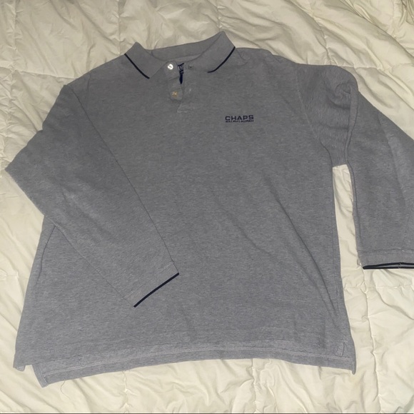 👕VINTAGE chaps Ralph Lauren long sleeve shirt - Picture 3 of 11